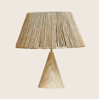 Muscat Travertine Table Lamp