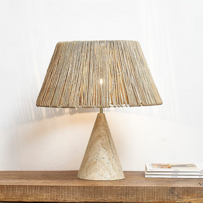 Muscat Travertine Table Lamp