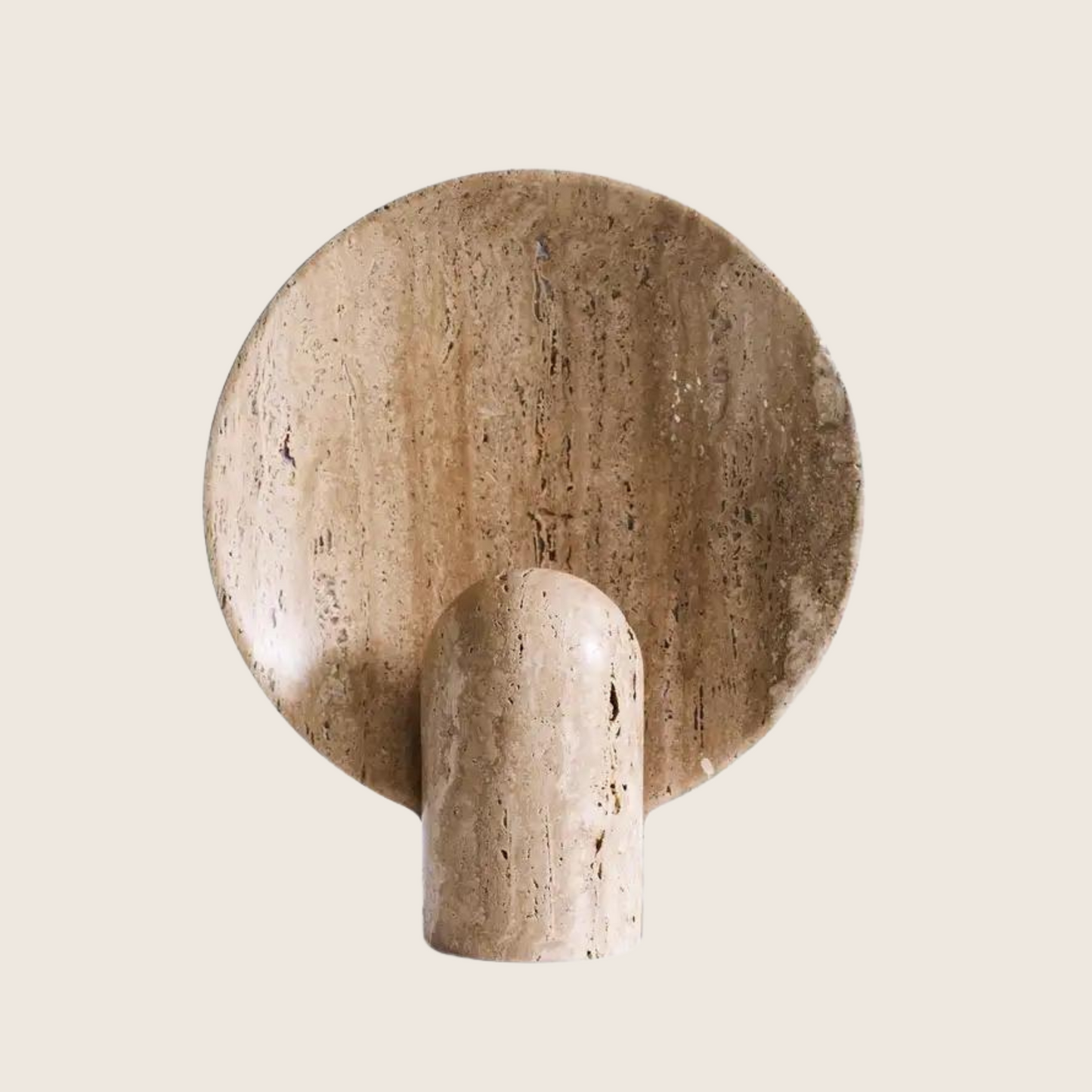 Amsterdam Travertine Table Lamp