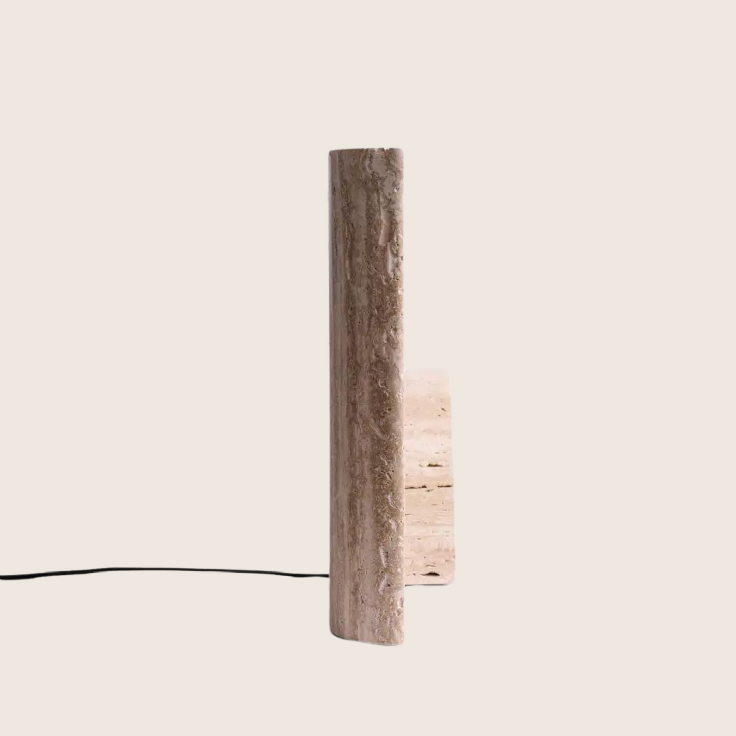 Baku Travertine Table Lamp