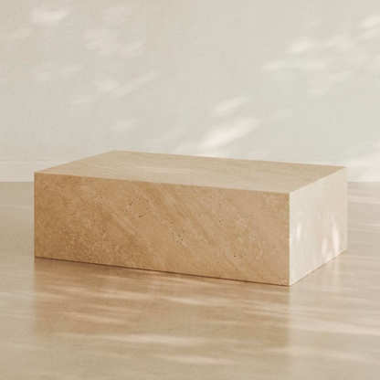 Singapore Travertine Coffee Table