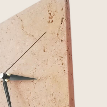 Sydney Travertine Wall Clock