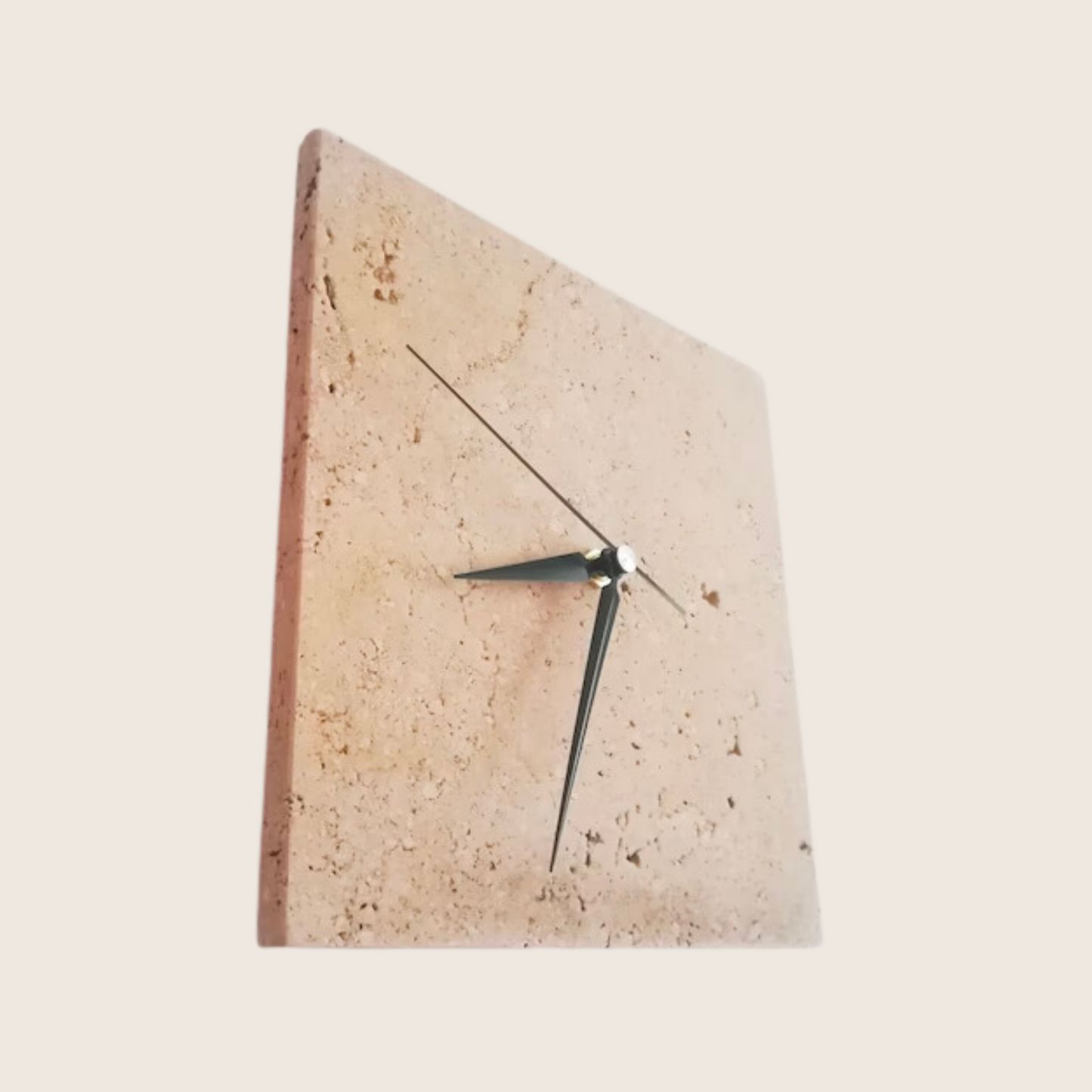 Sydney Travertine Wall Clock