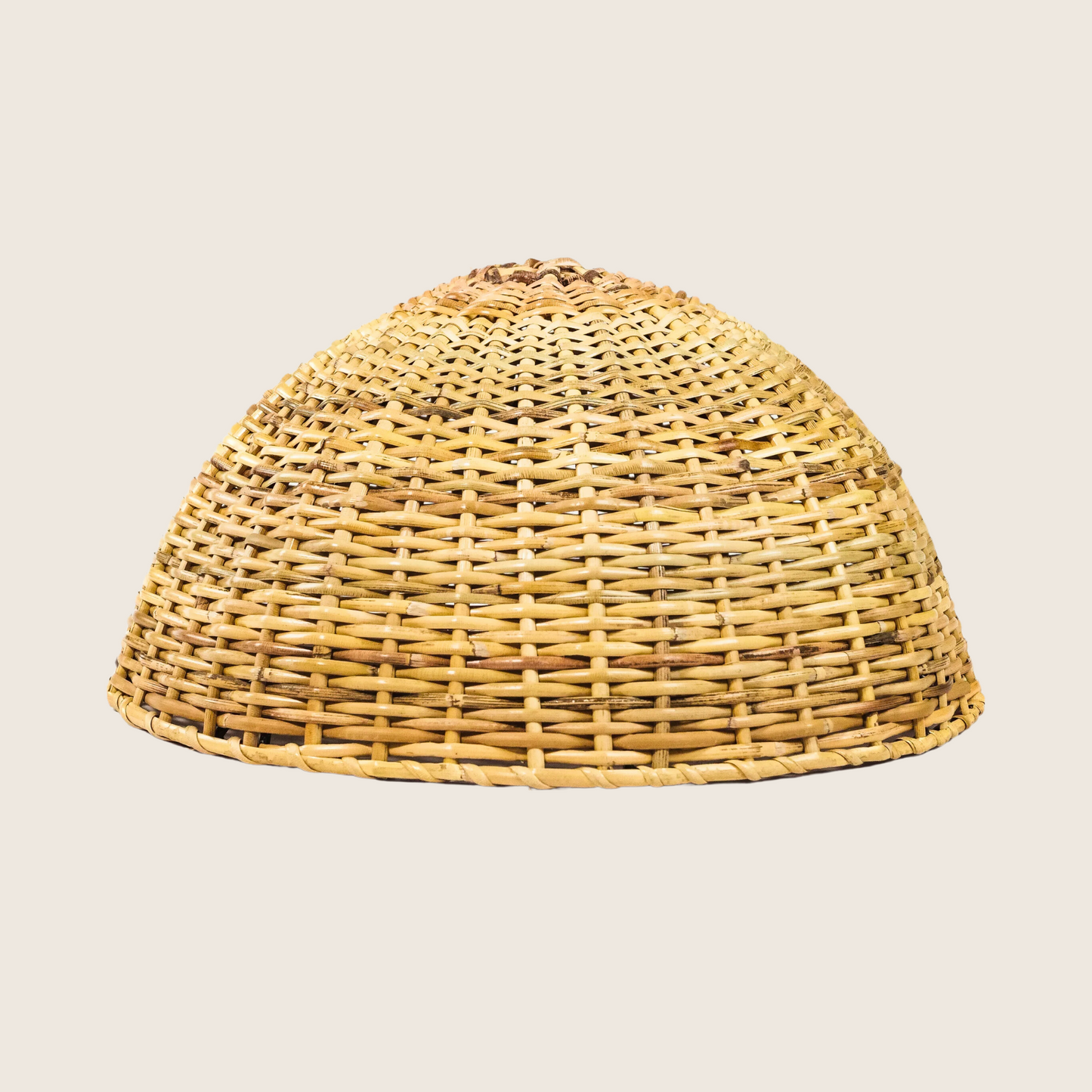 Dome Cane Lamp Shade