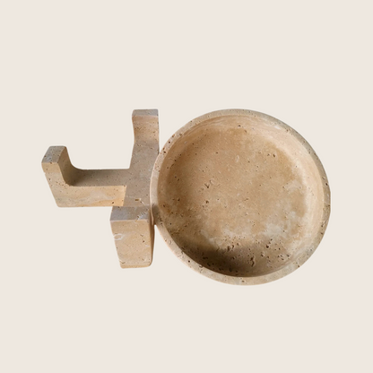 Baku Travertine Bowl